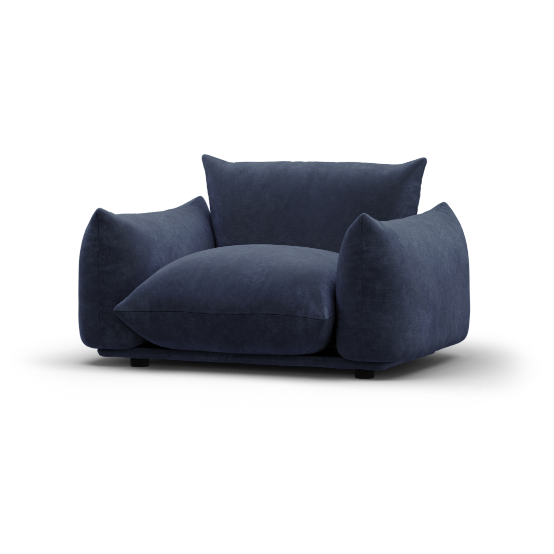 Marenco Sofa / Armchair Chenille Helios-Azure Blue