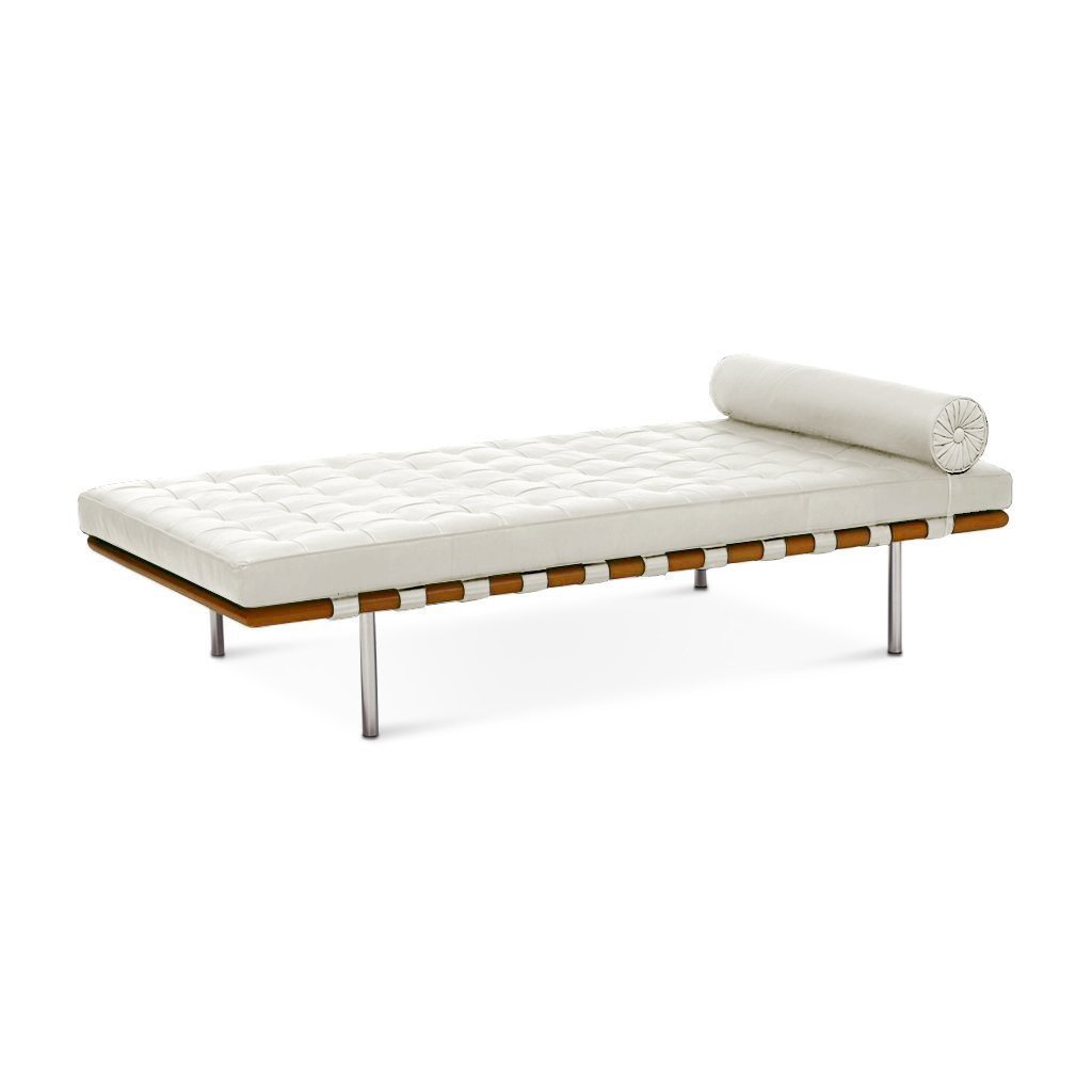 Pavilion Daybed Aniline Leather-White