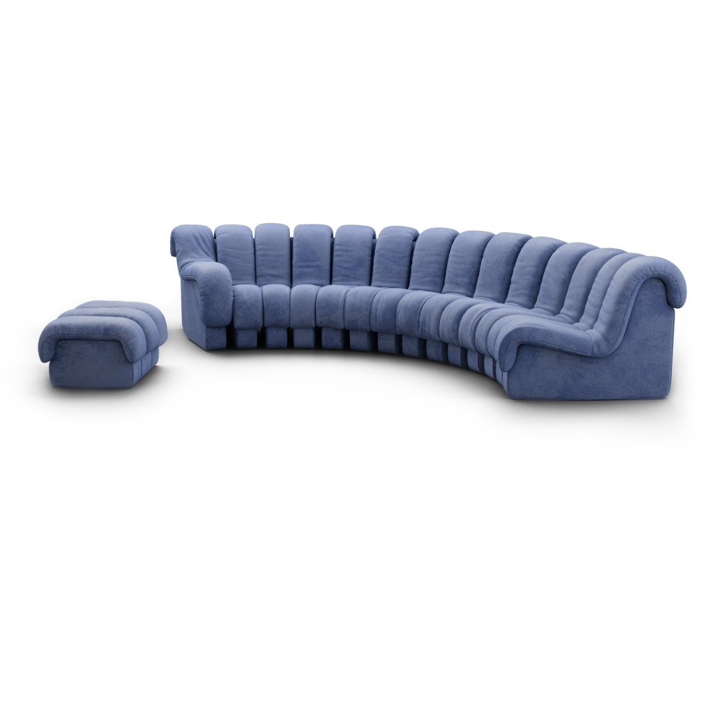 DS 600 Modular Sofa / Combination B Classic Suede-Navy
