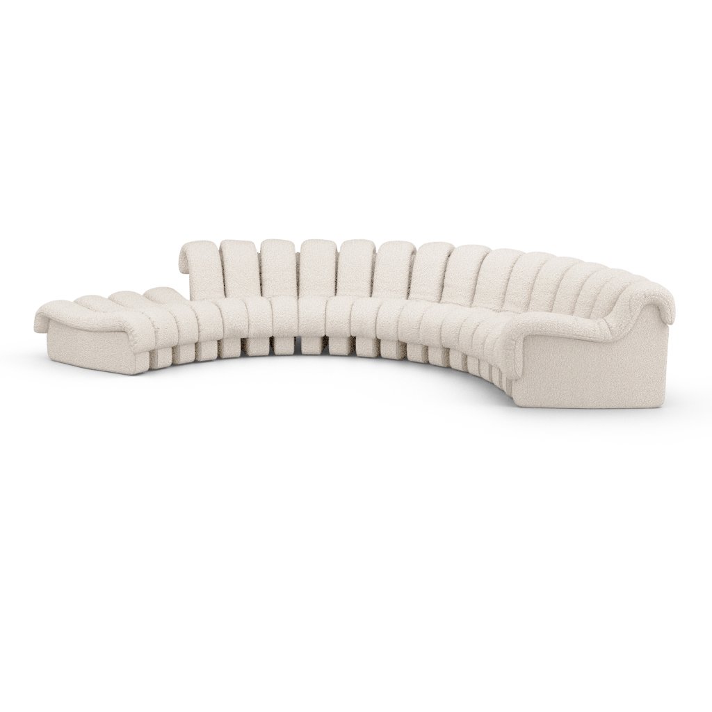 DS 600 Modular Sofa / Combination A Classic Boucle-Pearl