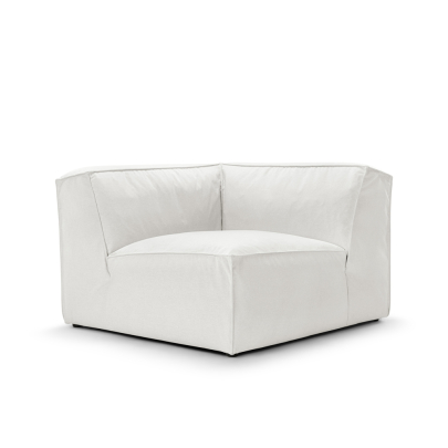 Oasis Modern Low Profile Modular Block Sofa in Latex | Corner Module