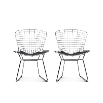 Set of Two Bertoia Side Chairs - Eternity Modern