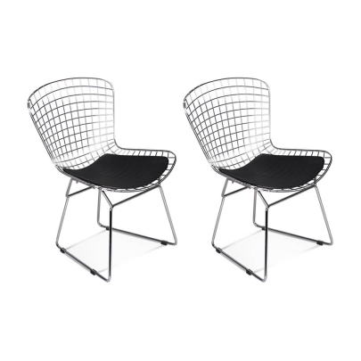 Set of Two Bertoia Side Chairs - Eternity Modern