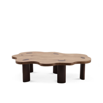 Amelie Wood Freeform Cloud Coffee Table - Large