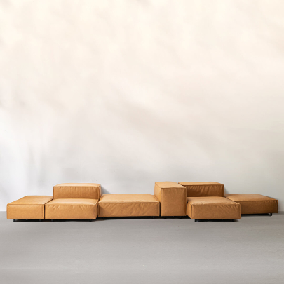 Extrasoft Low Profile Modular Block Sofa | Combination 002
