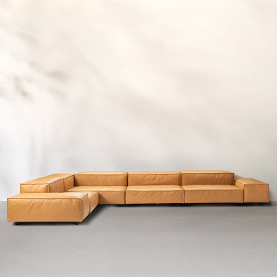 Extrasoft Low Profile Modular Block Sofa | Combination 003
