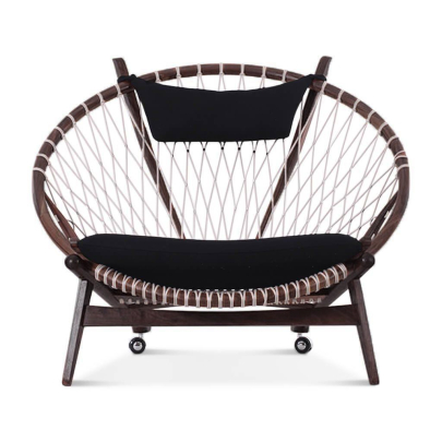 Hans Wegner Circle Chair Cashmere-Wheat Grey / Natural Ash