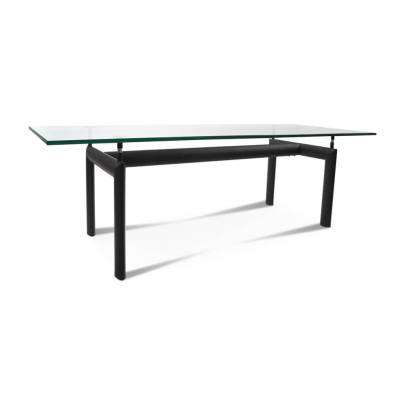 Corbusier Glass Dining Table
