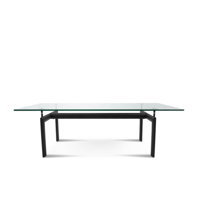 Corbusier Glass Dining Table
