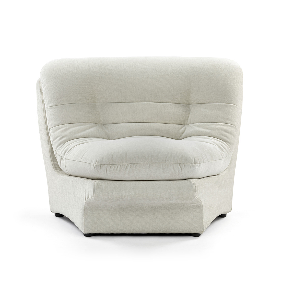 Carsons Mid Century Curved Modular Sectional Sofa | Corner Module
