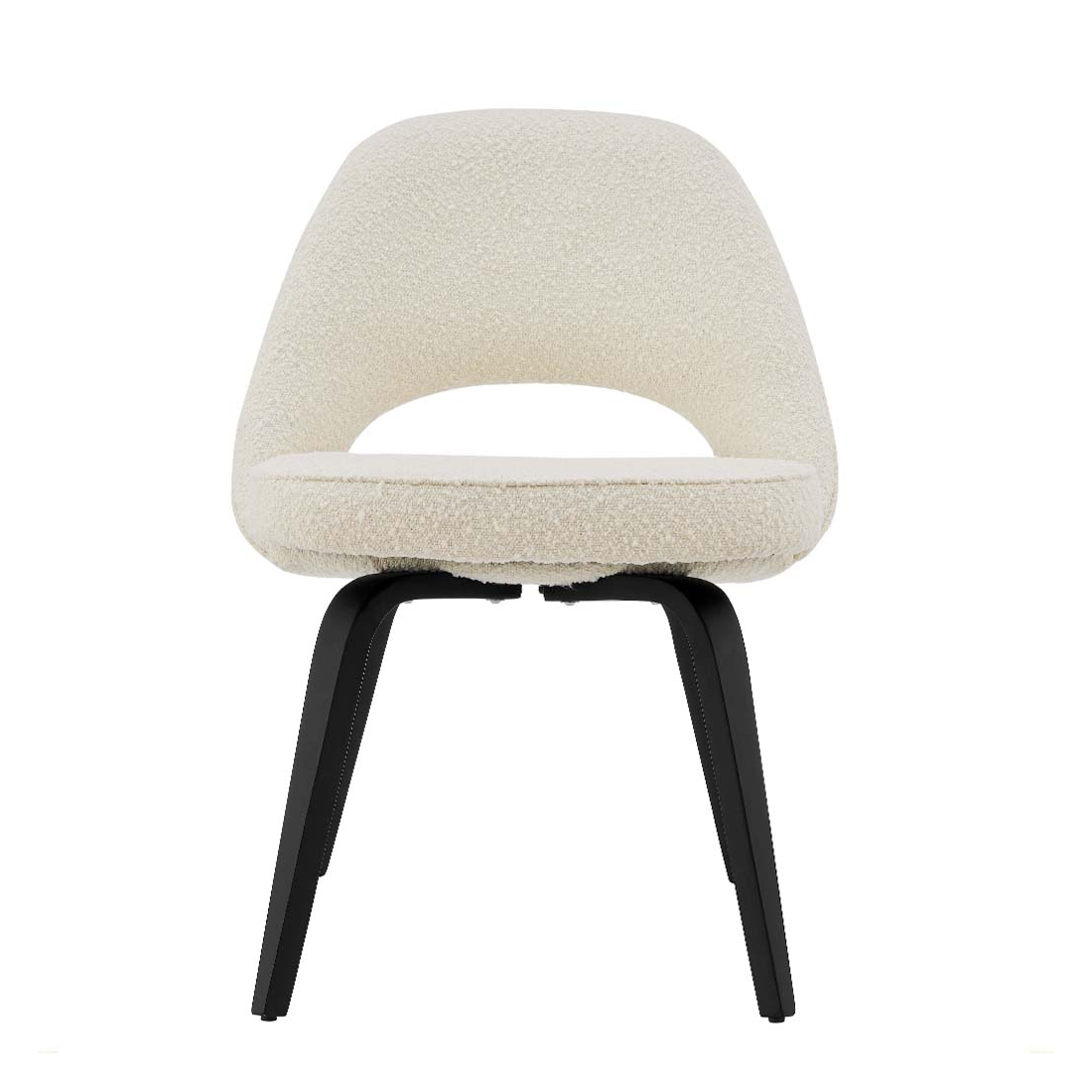Saarinen Executive Side Chair - Wood Legs - Eternity Modern