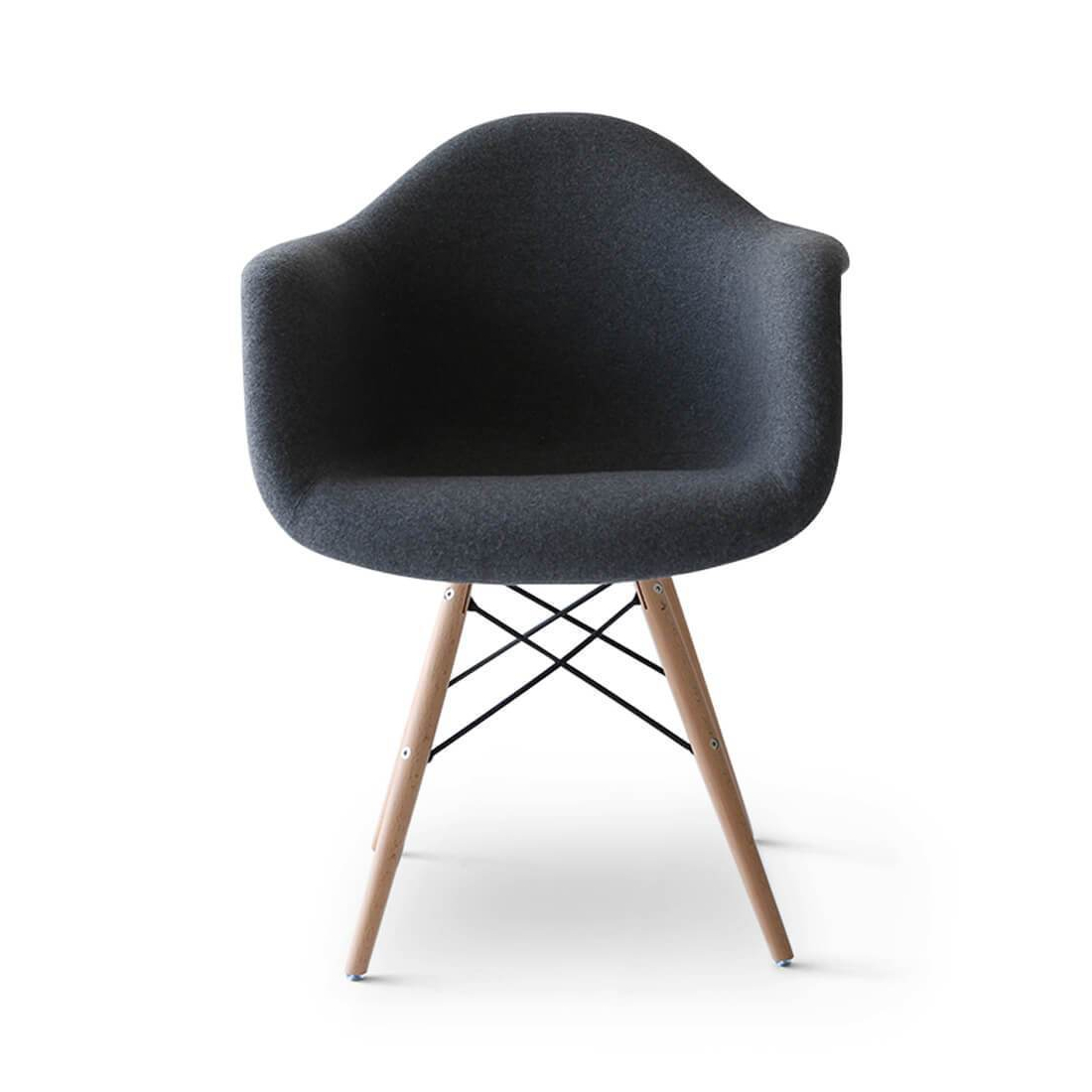Daw Chair - Upholstered Fiberglass - Eternity Modern