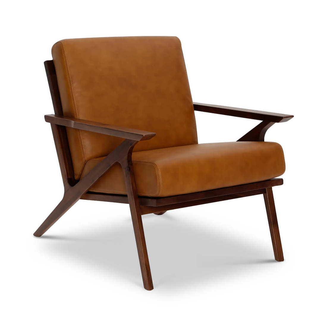 Hamm Modern Accent Chair Leather