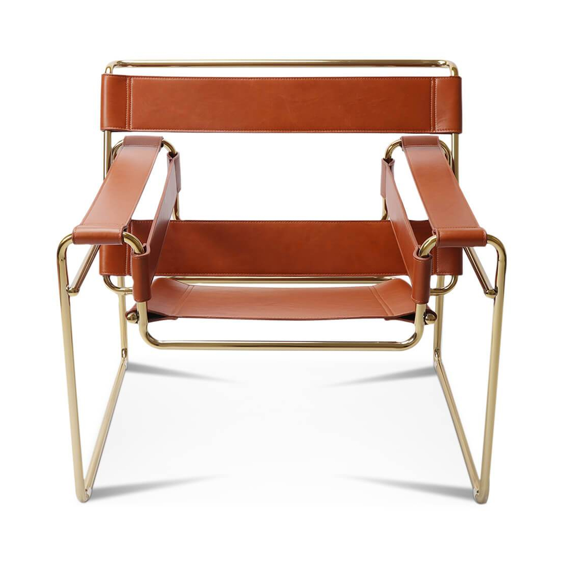 Wassily Chair - Gold Frame - Eternity Modern