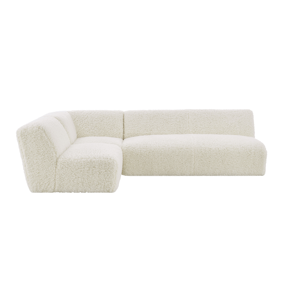 Yeti Sheepskin Low Profile Sectional Sofa