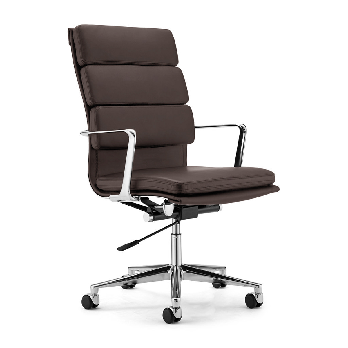 EM Office Chair Highback - Softpad Top Grain Forte-Dark Brown