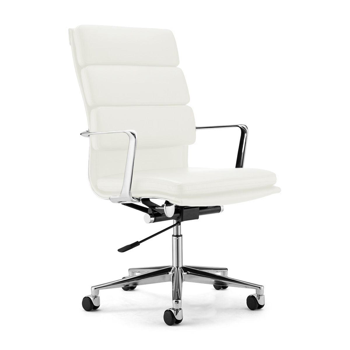 EM Office Chair Highback - Softpad Top Grain Forte-Snow White