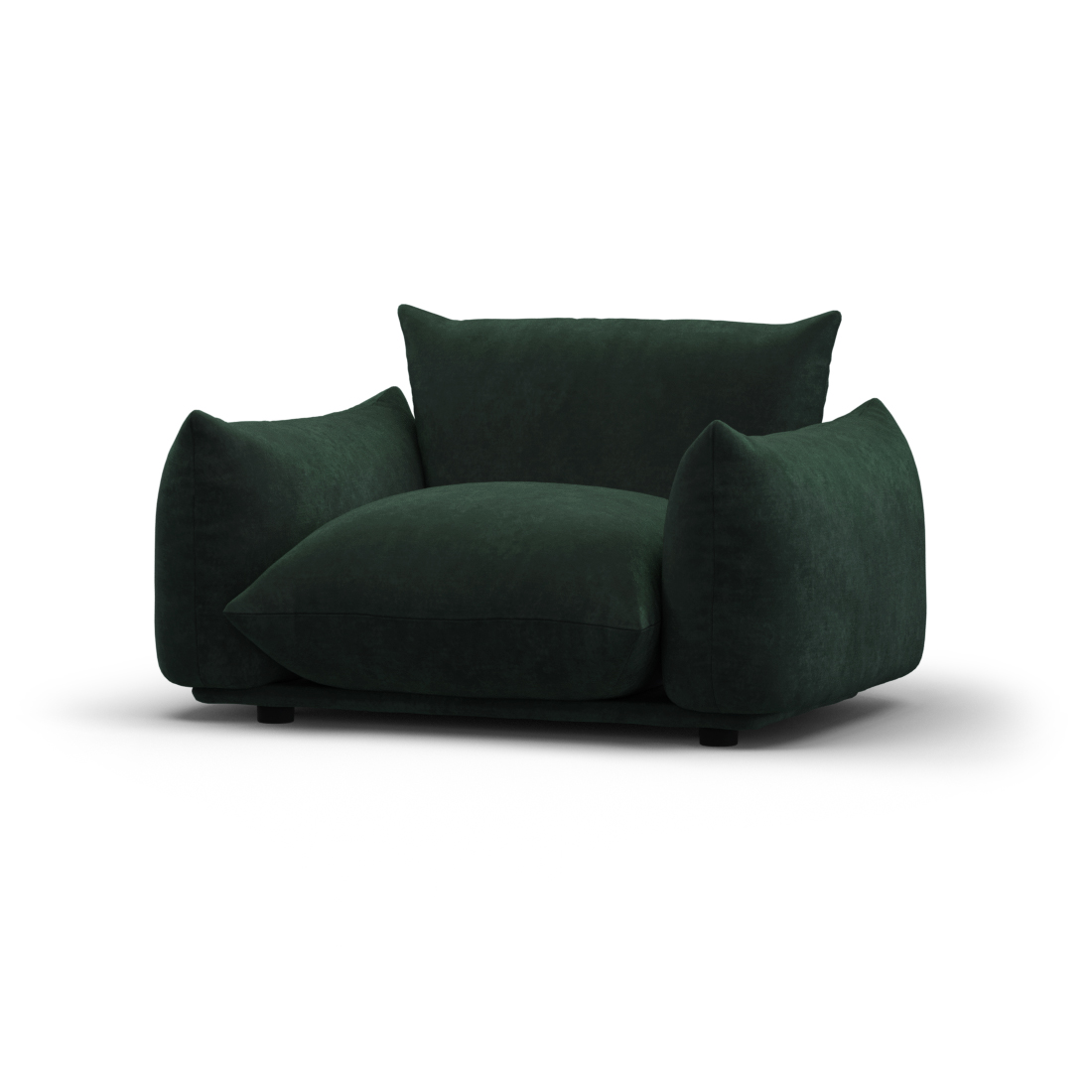 Marenco Sofa / Armchair Chenille Helios-Evergreen
