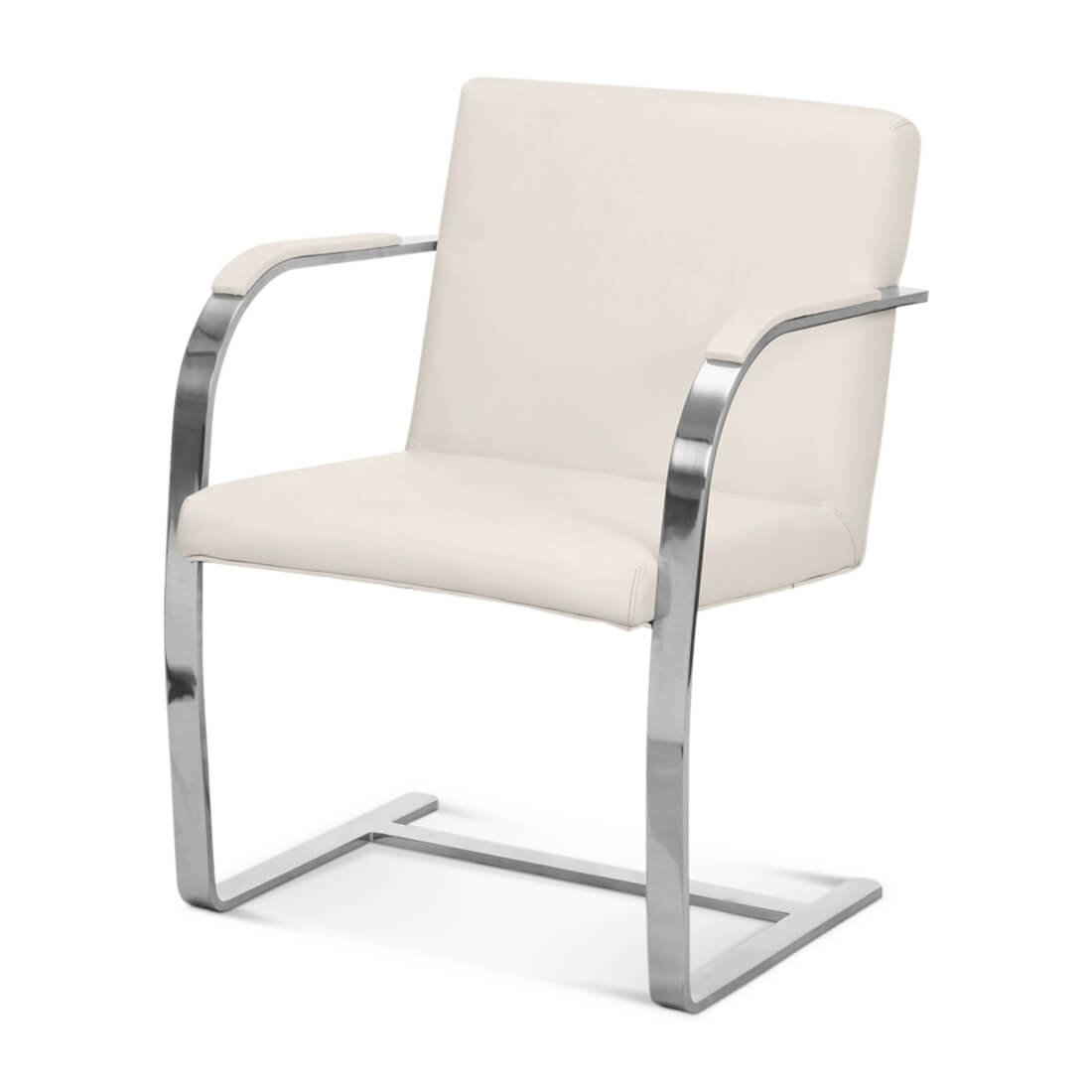 Mies BRNO Chair Aniline Leather-White