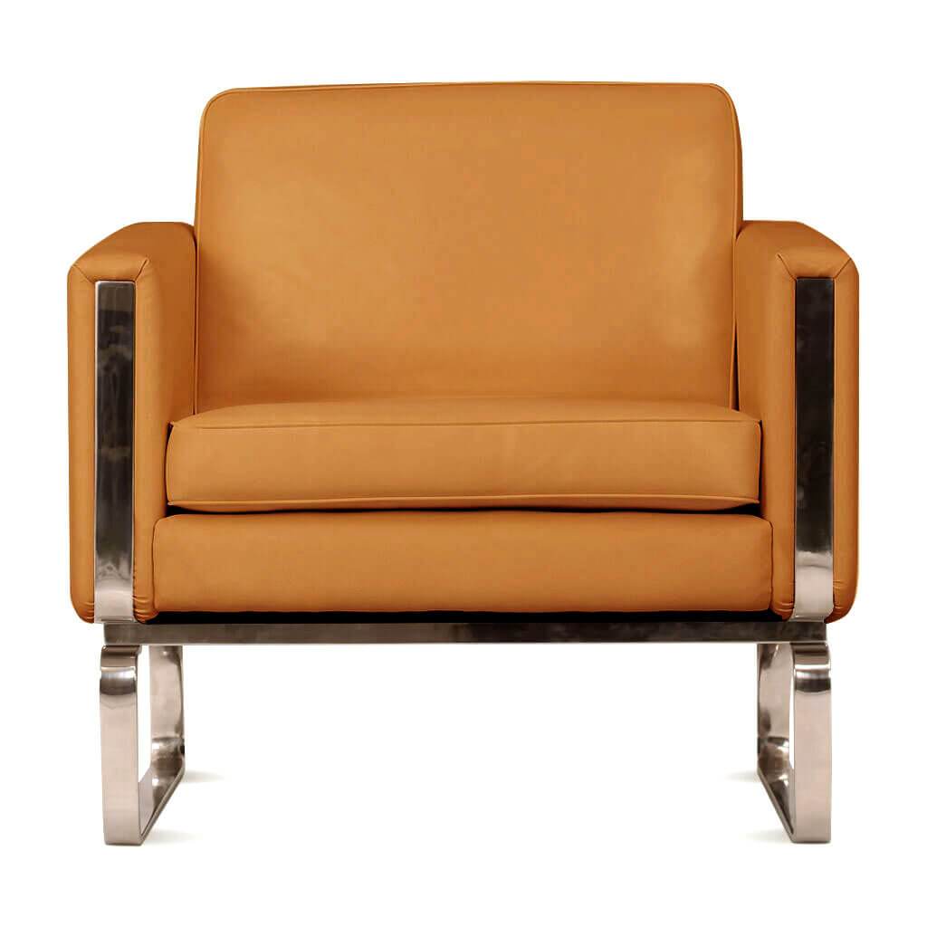 Hans Wegner CH101 Chair Aniline Leather-Camel