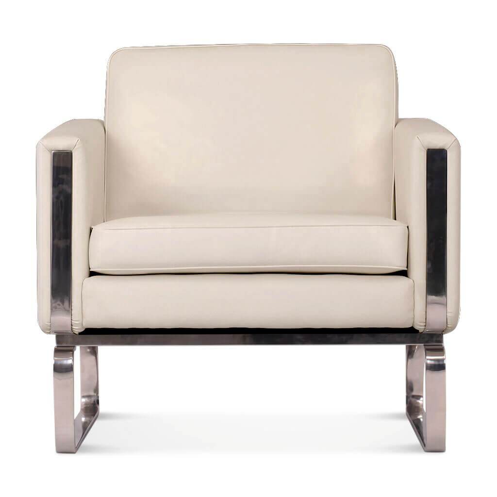 Hans Wegner CH101 Chair Aniline Leather-Cream