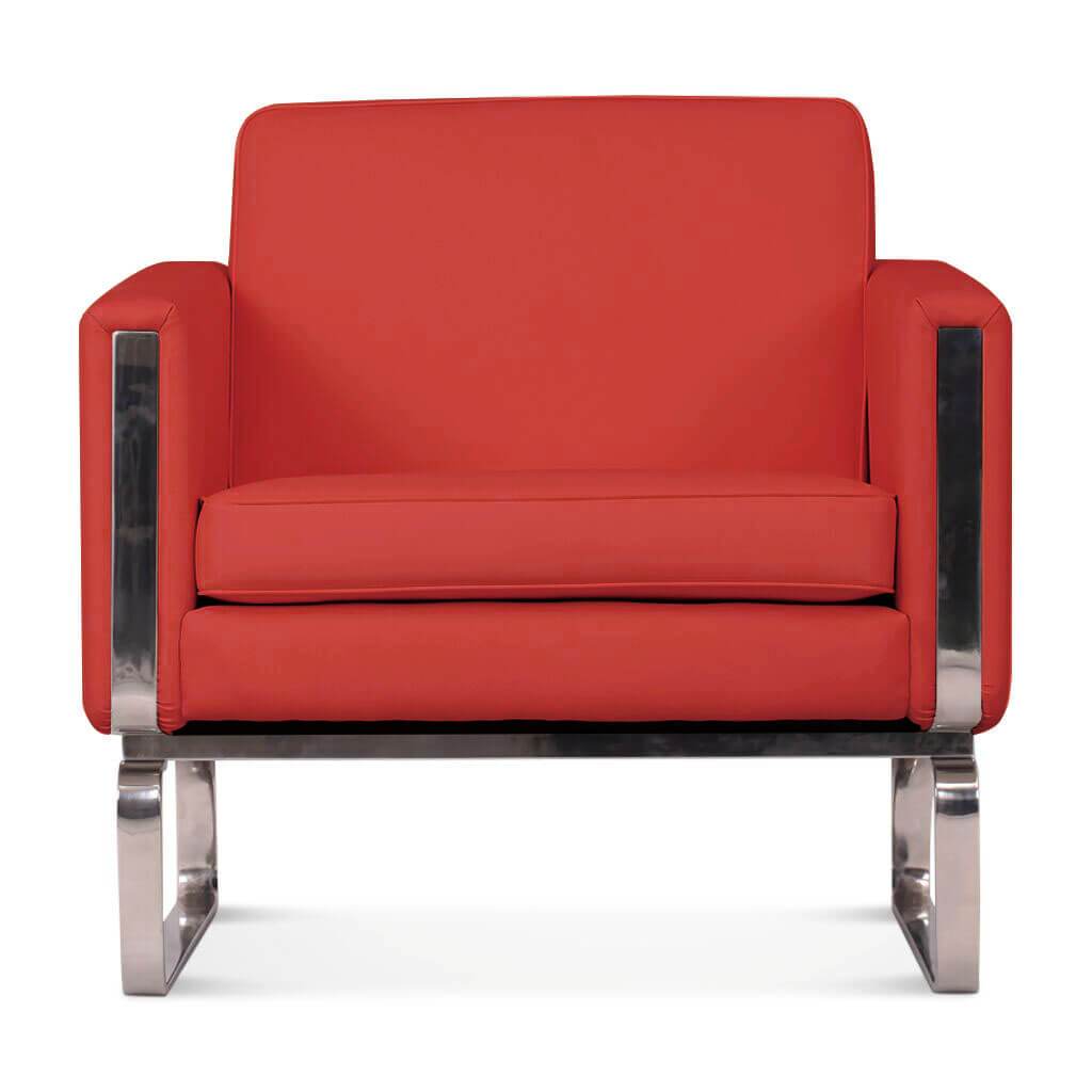 Hans Wegner CH101 Chair Top Grain-Red
