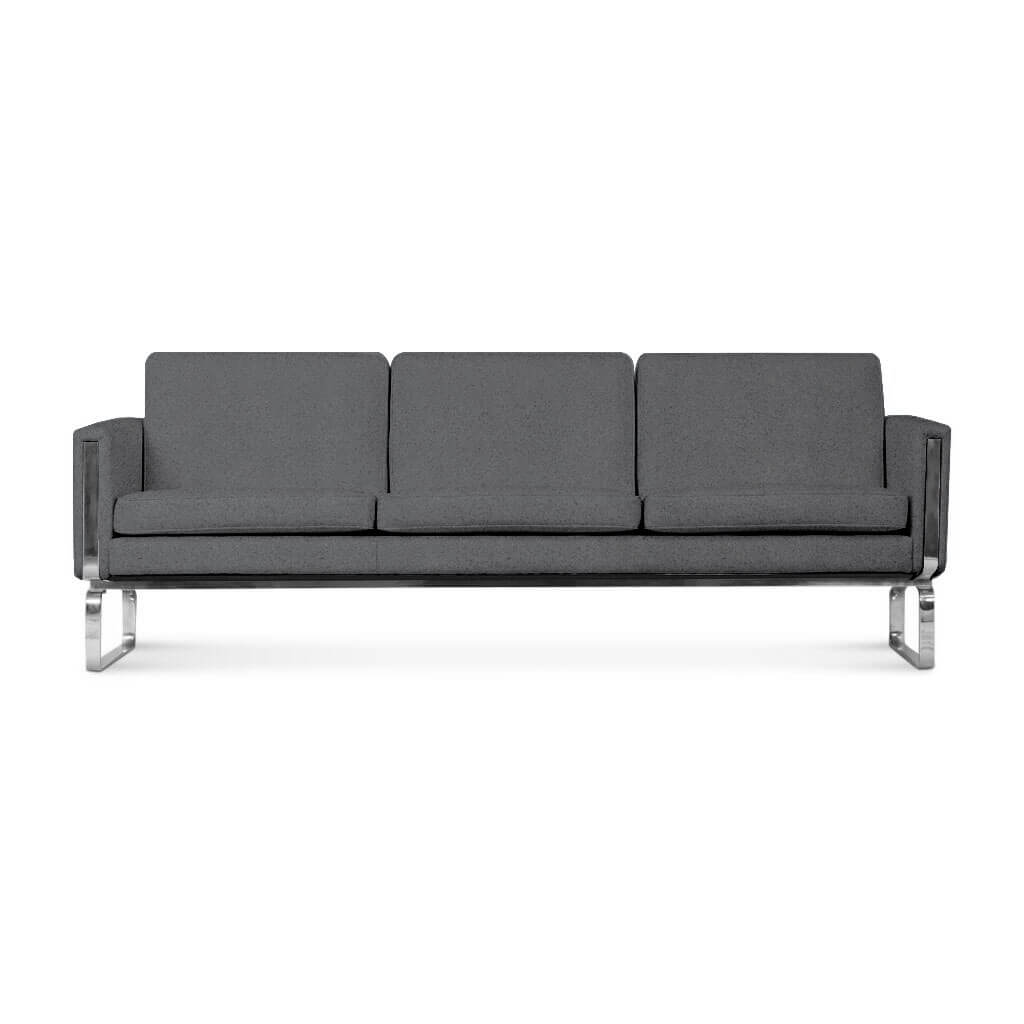 Hans Wegner CH103 Sofa Cashmere-Granite Dark Grey
