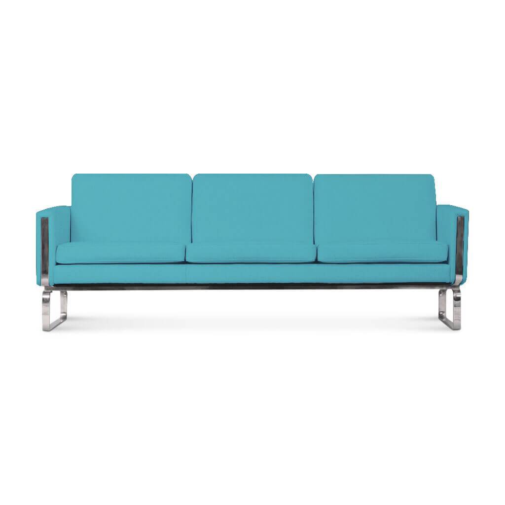 Hans Wegner CH103 Sofa Cashmere-Tiffany Blue