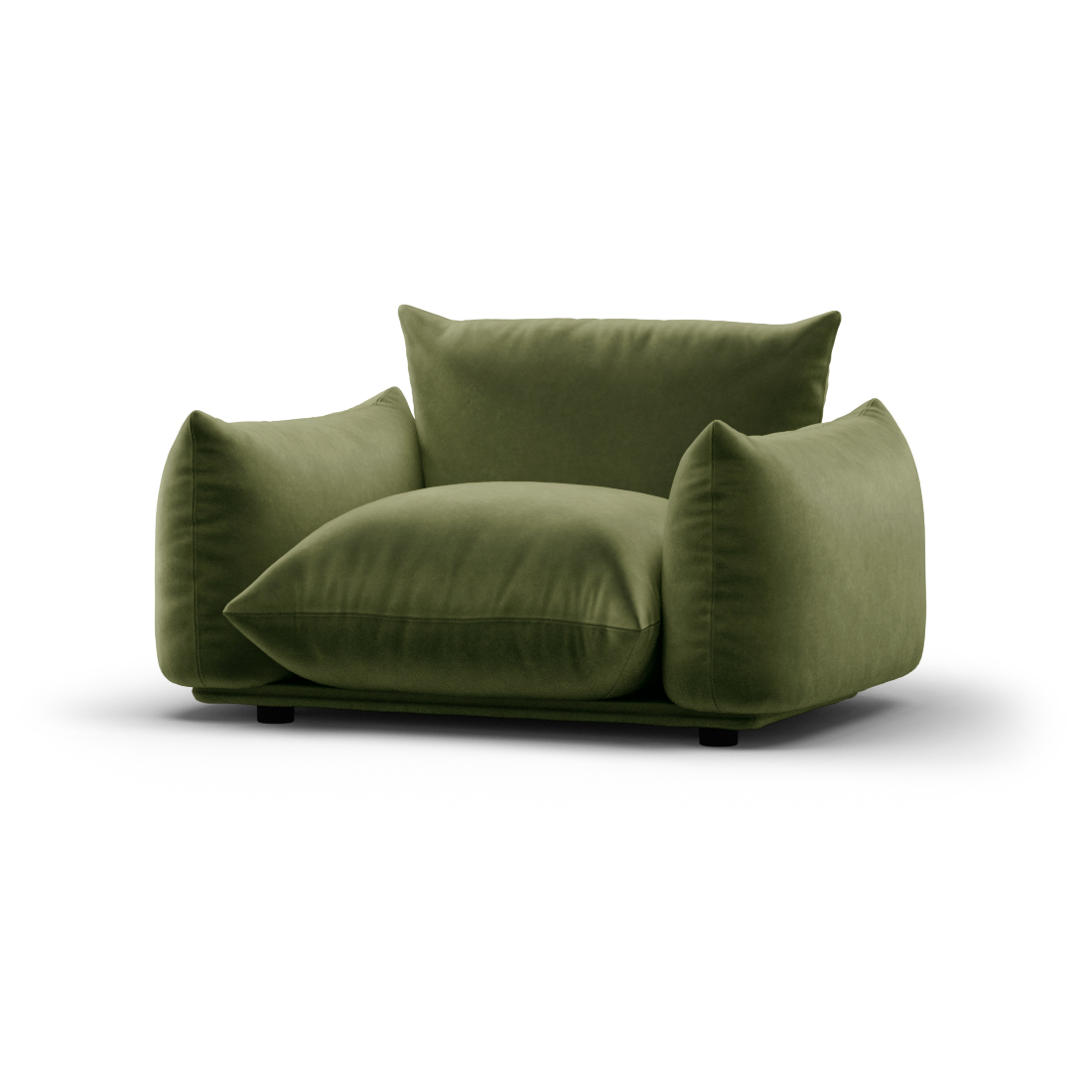 Marenco Sofa / Armchair Performance Faux Mohair-Mist Green