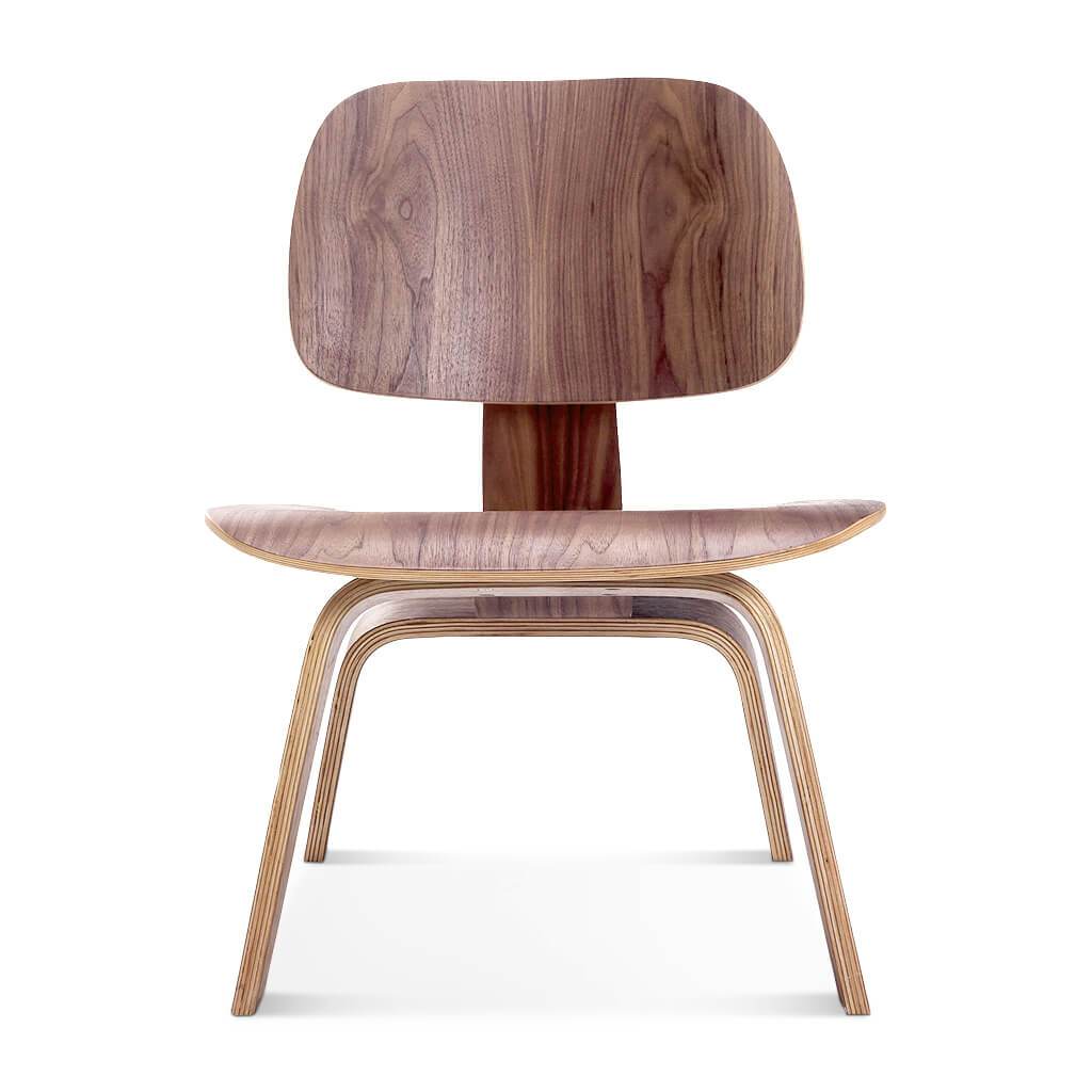 Molded Plywood Lounge Chair (lcw) American Walnut Veneer