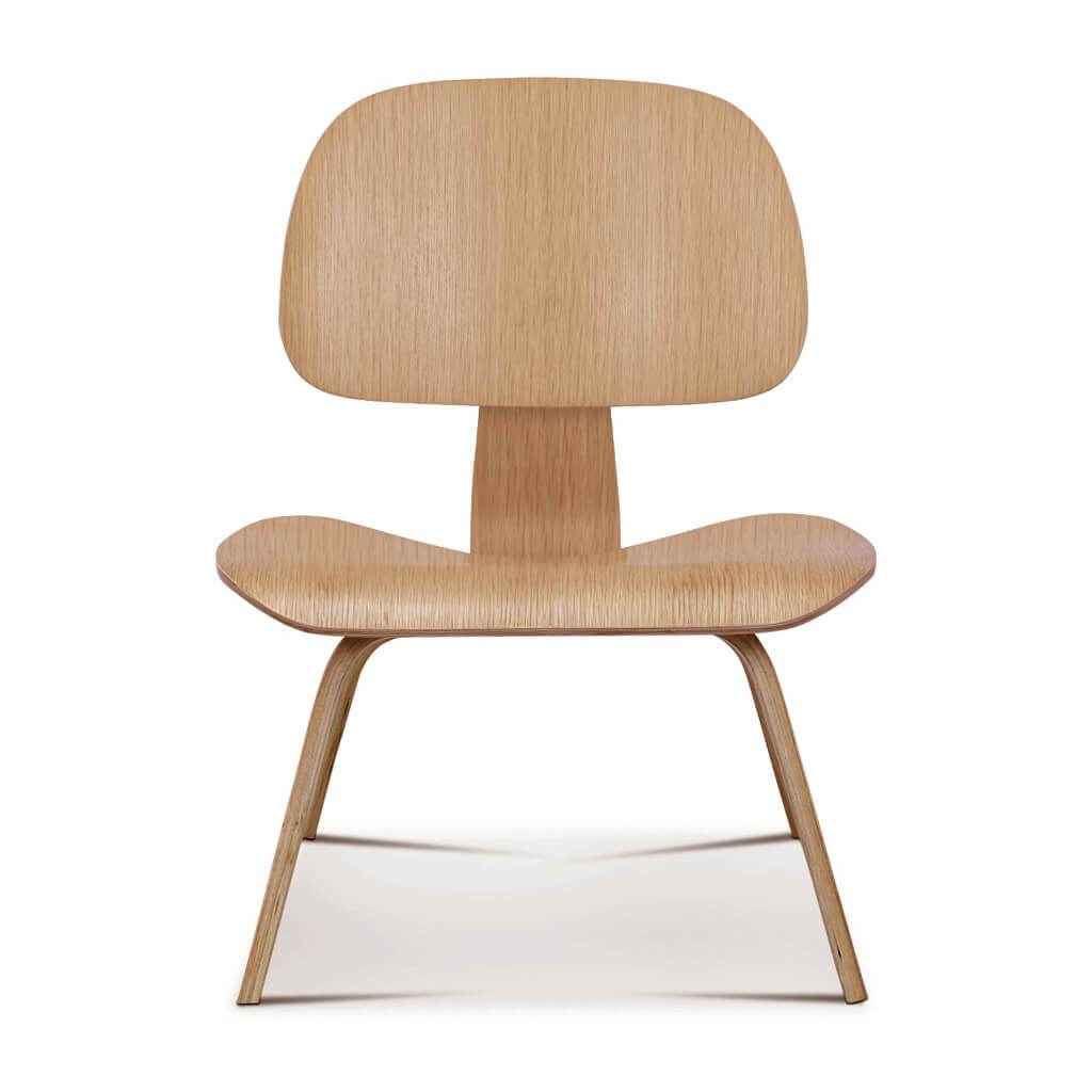 Molded Plywood Lounge Chair (lcw) Oak Veneer