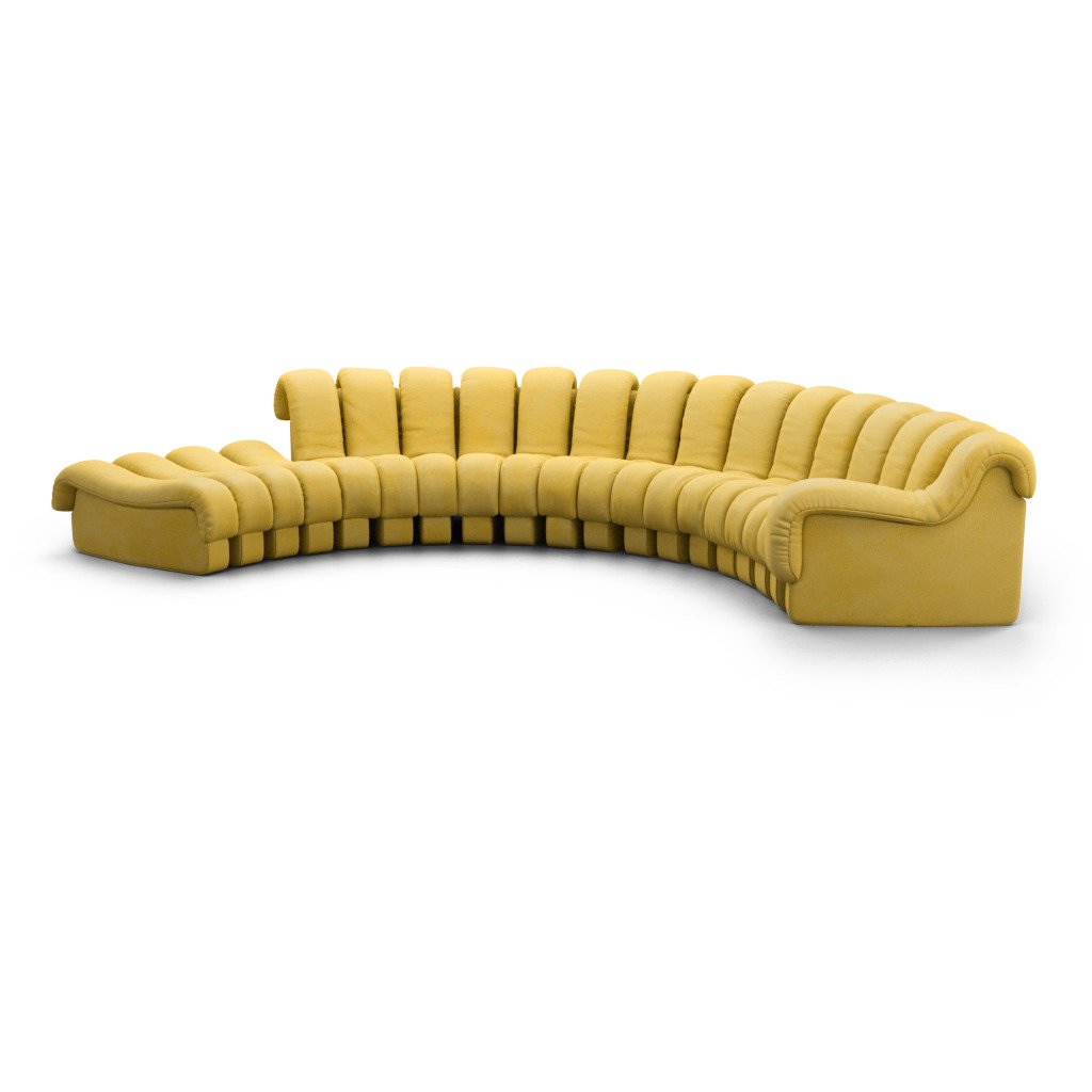 DS 600 Modular Sofa / Combination A Classic Suede-Mustard