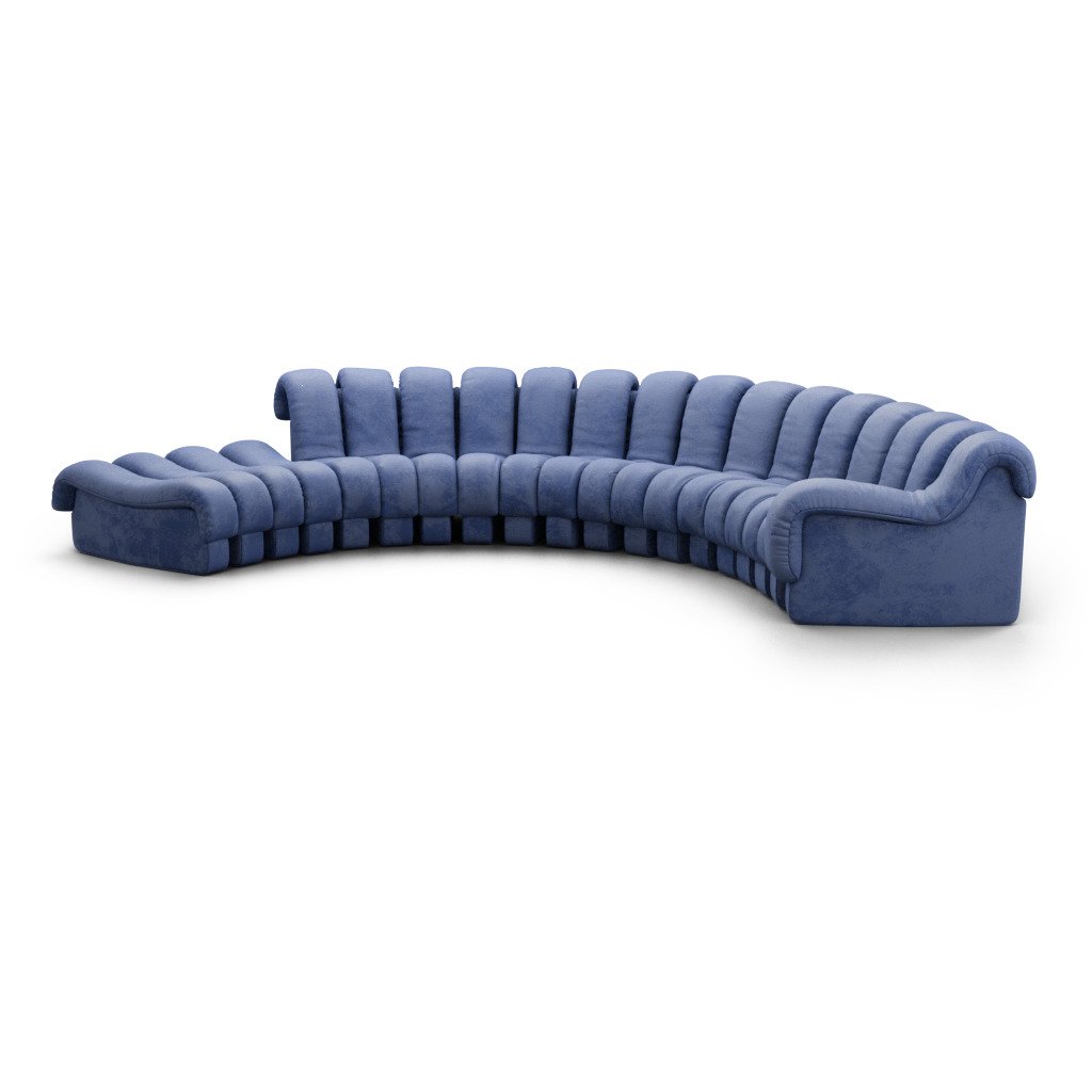 DS 600 Modular Sofa / Combination A Classic Suede-Navy