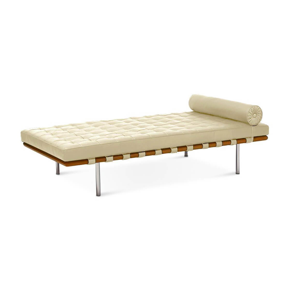 Pavilion Daybed Aniline Leather-Cream
