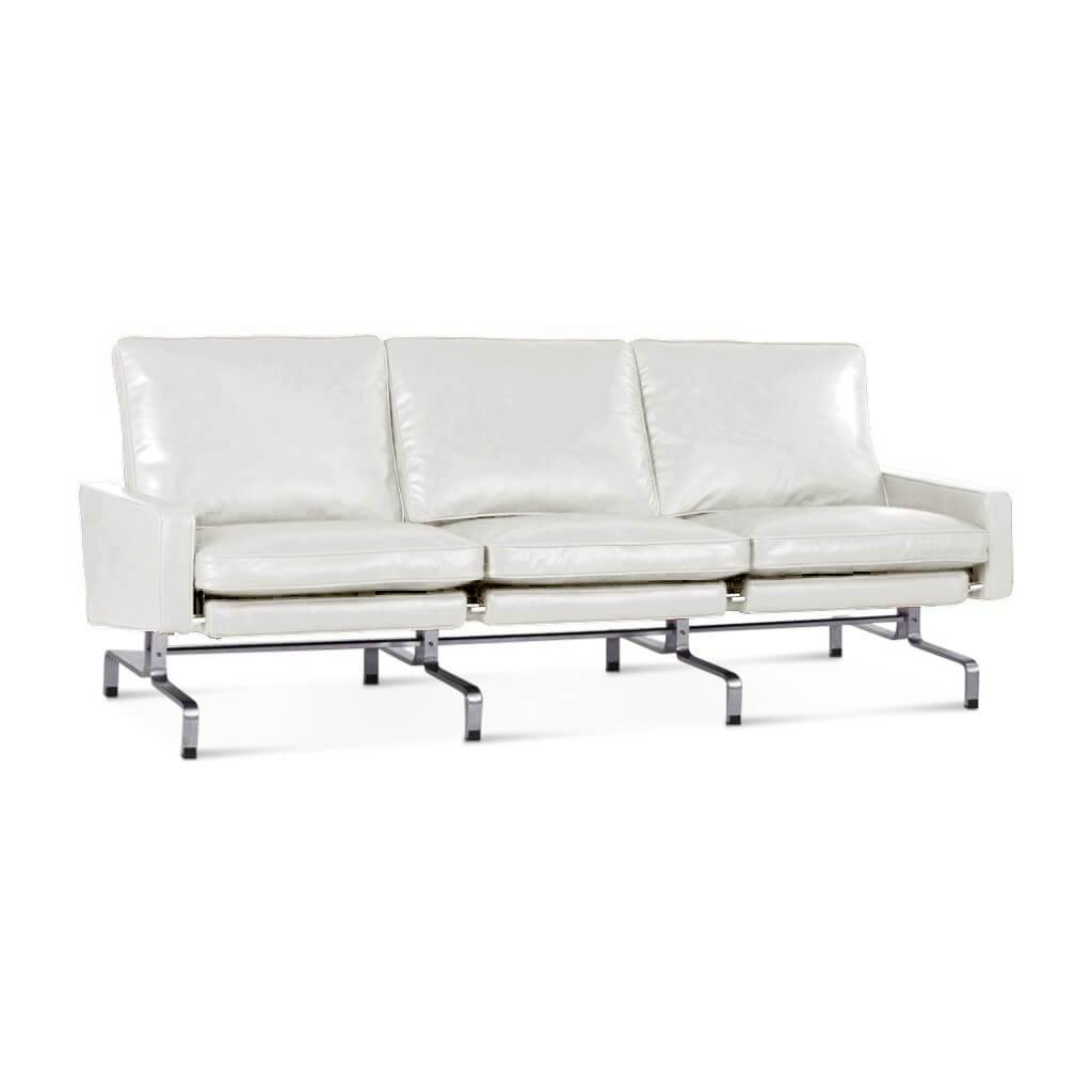 Pk31 Sofa Aniline Leather-White