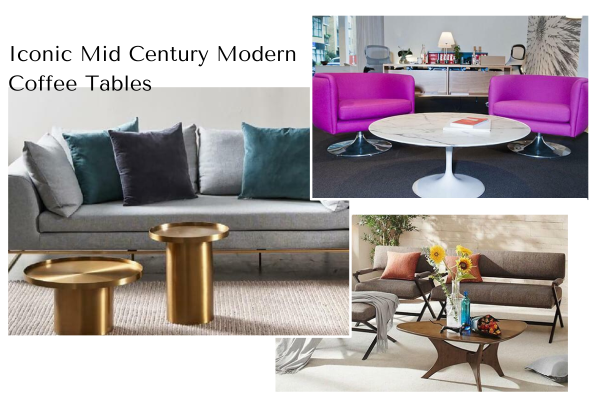 Iconic Mid Century Modern Coffee Tables