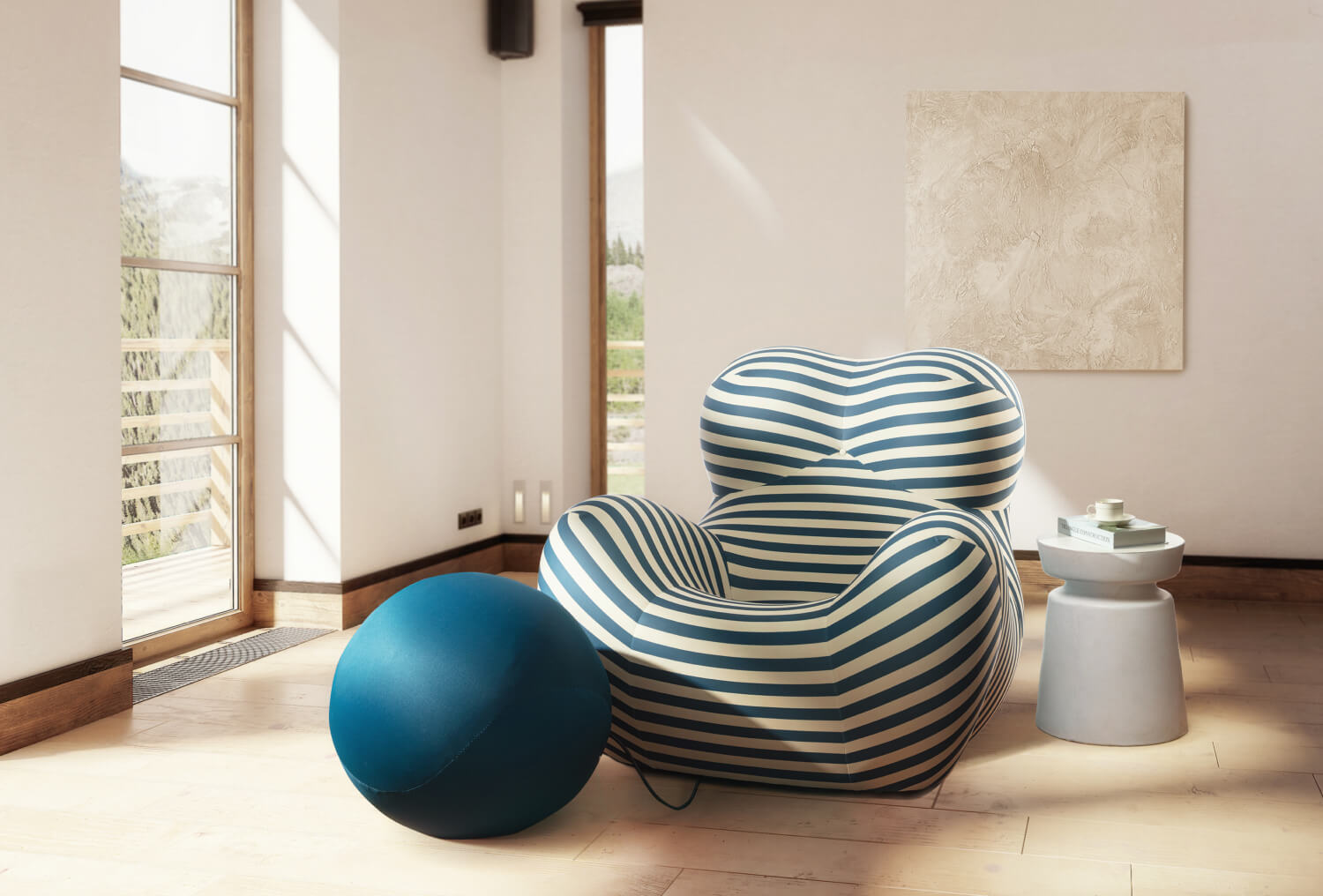 How to Incorporate Bold Colors in a Mid-Century Modern Home