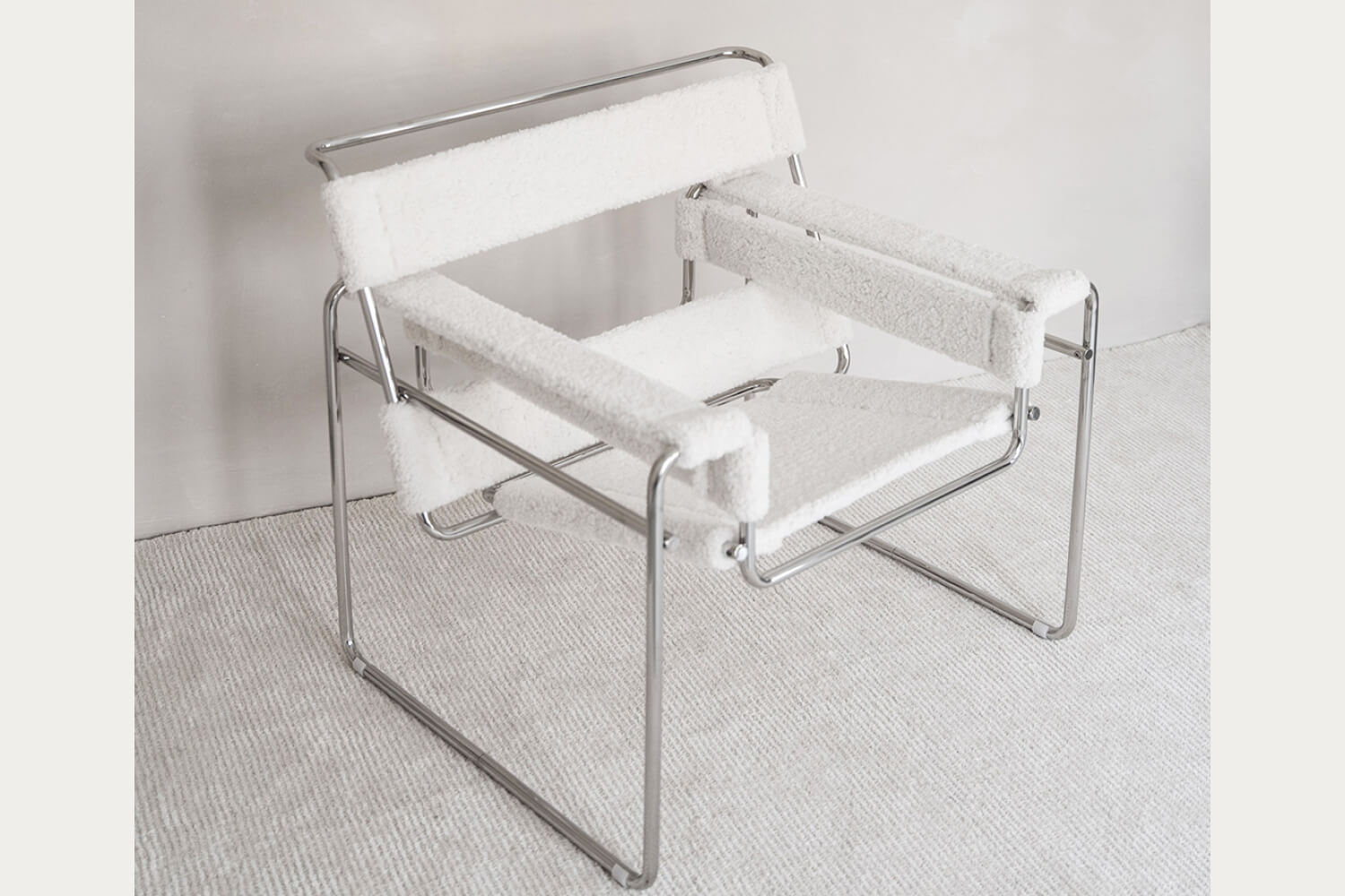 Wassily Chair - Chrome Frame by Eternity Modern.